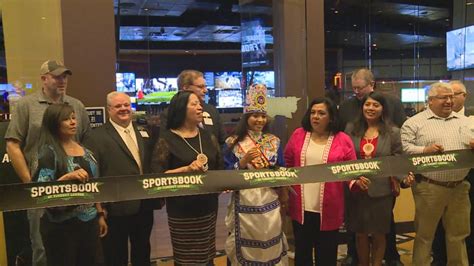 Sportsbook officially opens at Golden Moon Hotel and Casino.
